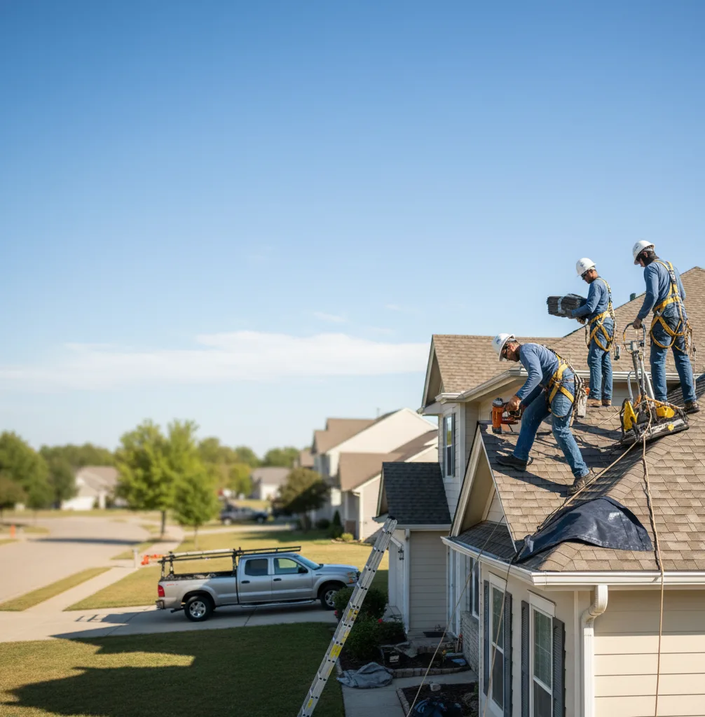 Roof Repair in Rockwell